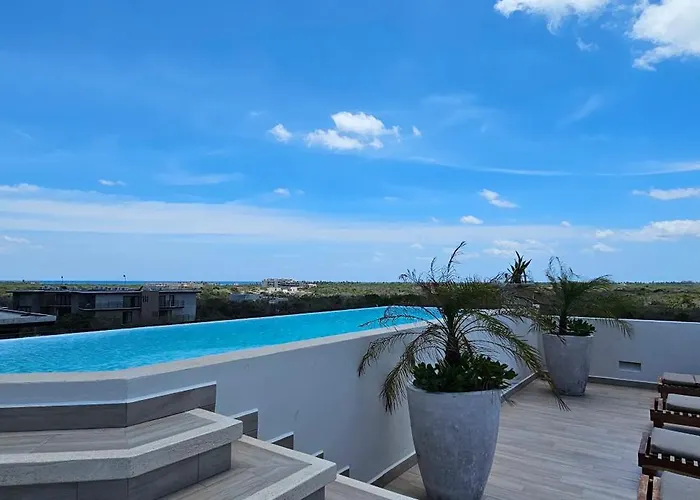 Botanic Departamento Doble En Con Alberca, Ac, Amenidades, Cerca De La Playa Apartment *