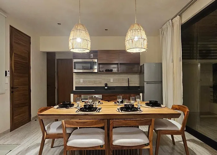 Botanic Departamento Doble En Con Alberca, Ac, Amenidades, Cerca De La Playa Apartment Tulum