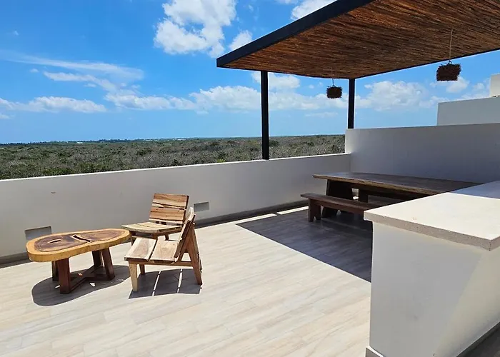 Botanic Departamento Doble En Con Alberca, Ac, Amenidades, Cerca De La Playa Tulum